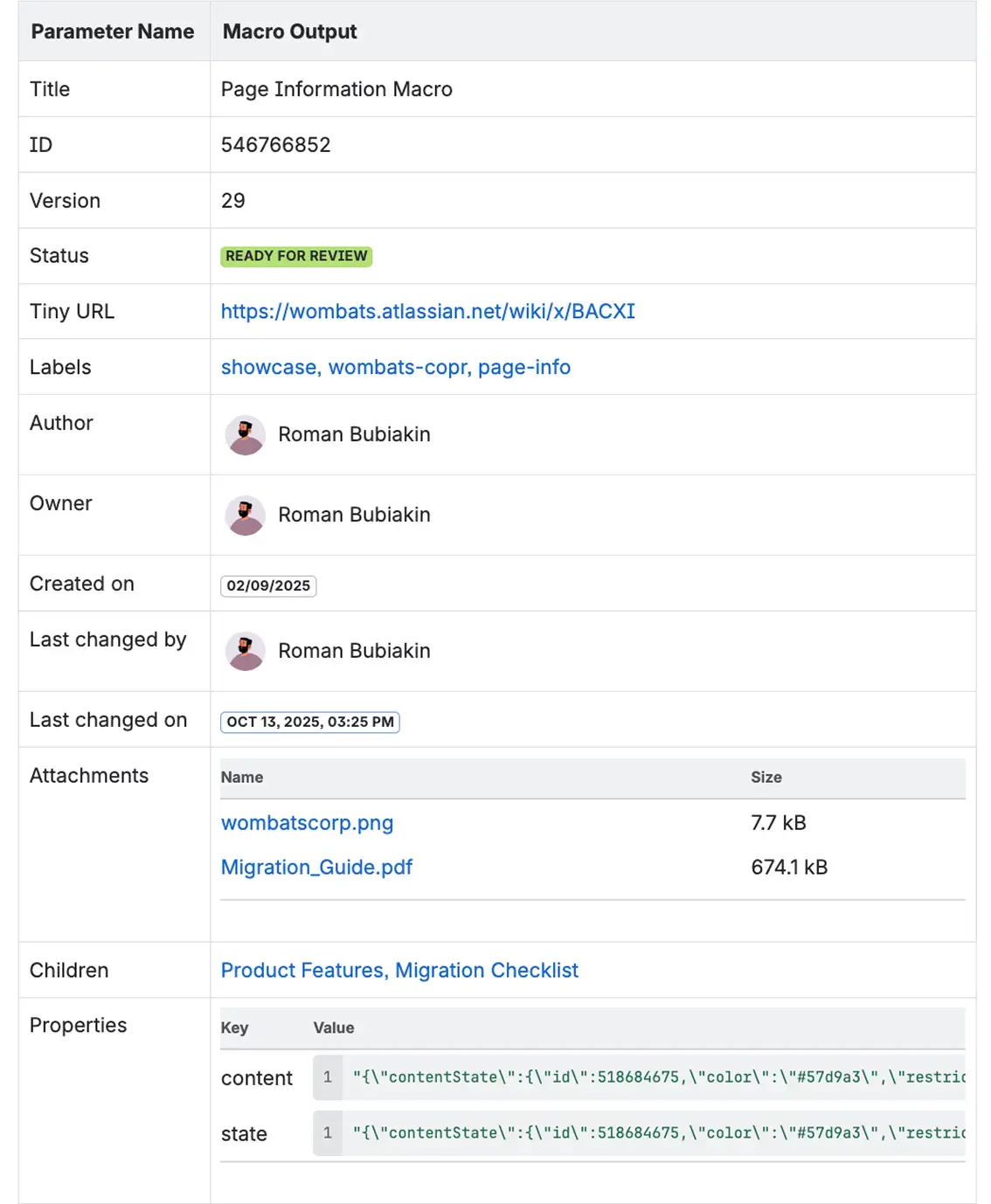 Access all the properties you need
