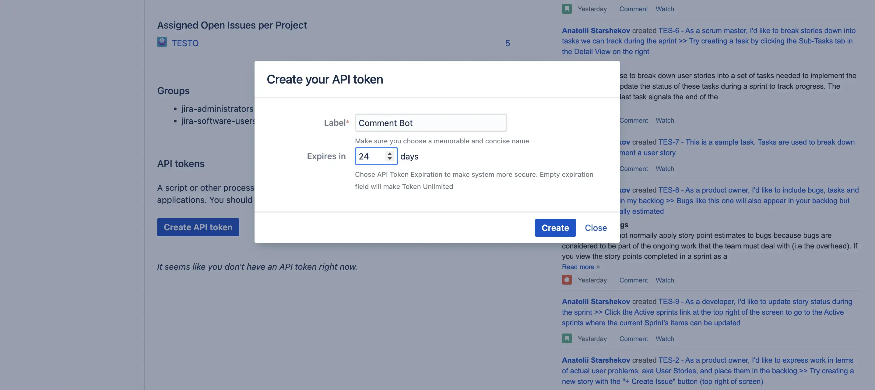Strengthen security with expiring tokens