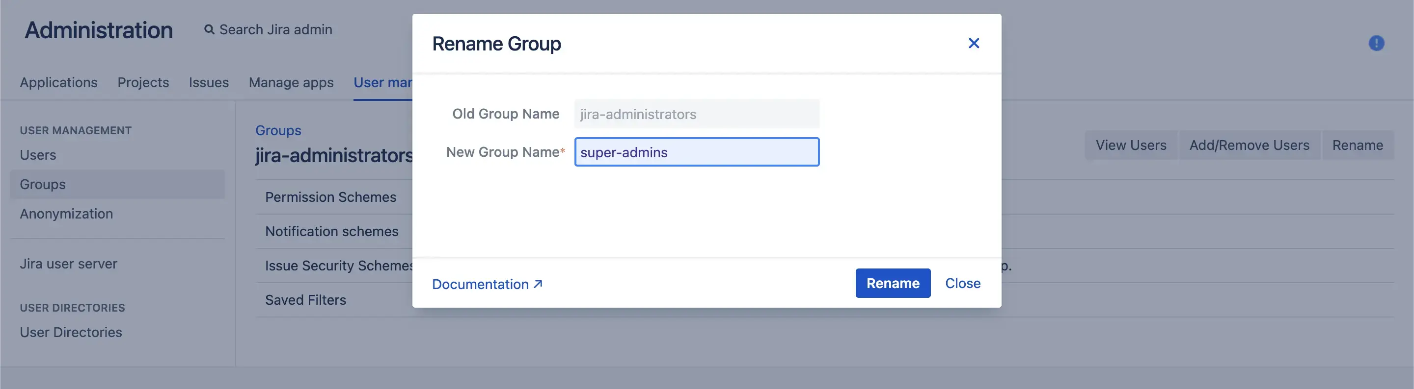Effortlessly merge groups