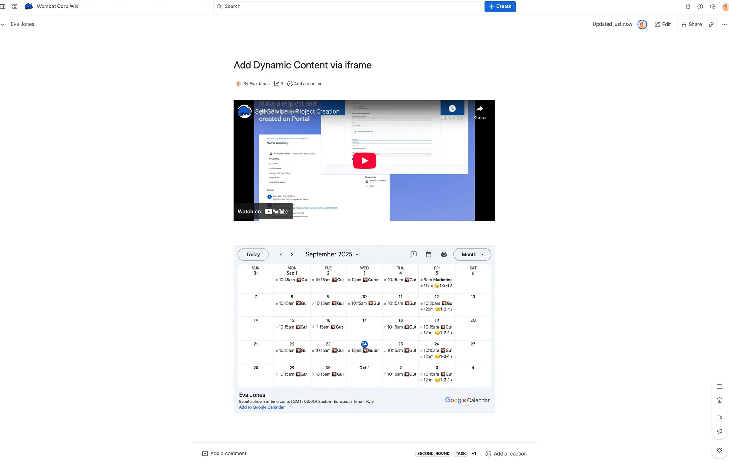 Embed external content without the hassle